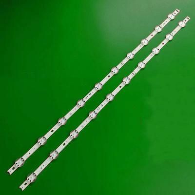 2PCS/Lot LED Backlight Strip 10 Lamp for LG 43&quot; V17 Art3 2867 TV 43lj614V 43LV340c 43uj670V