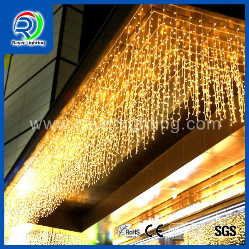 LED Fall Outdoor Wedding Hall Mall Party Decoration LED Christmas Curtain Lights