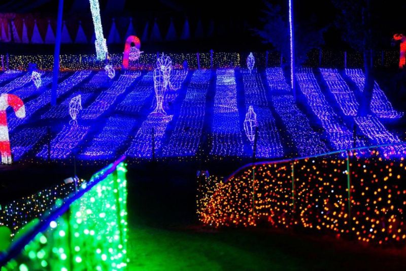 Festival Decoration Waterfall Light Fairy Special Christmas Lights LED Motif Light