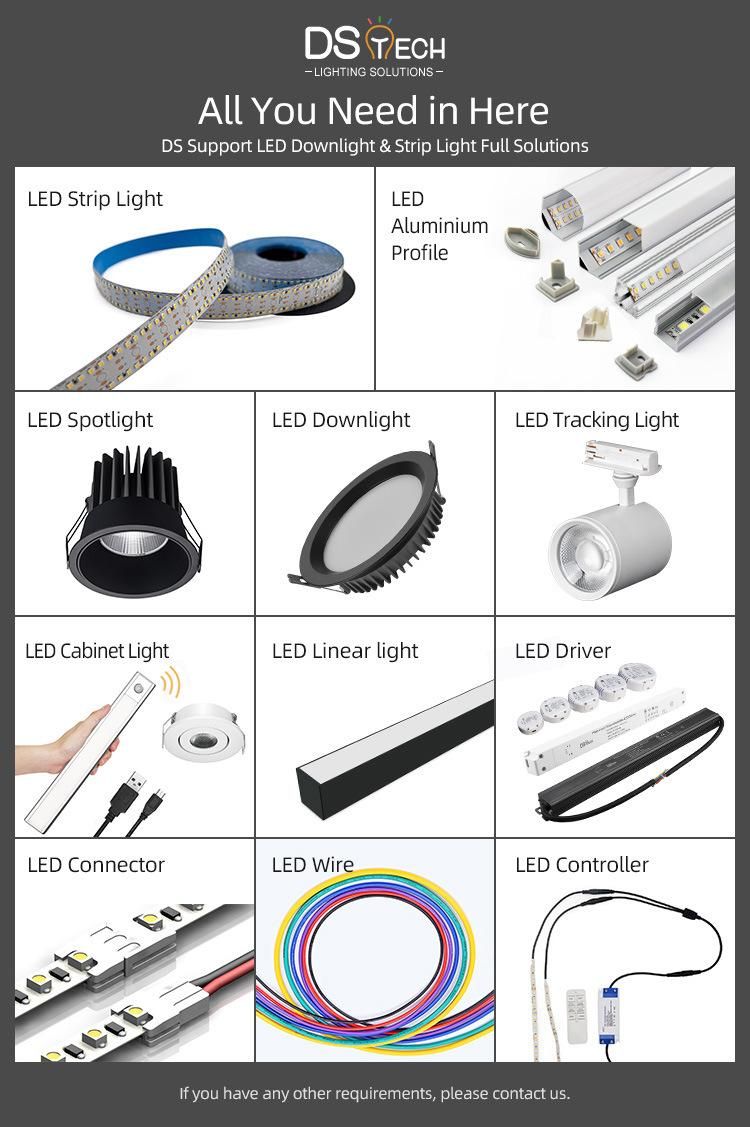 DOT Free in Aluminum Profile 512chips/M COB DC12V COB LED Strip Light