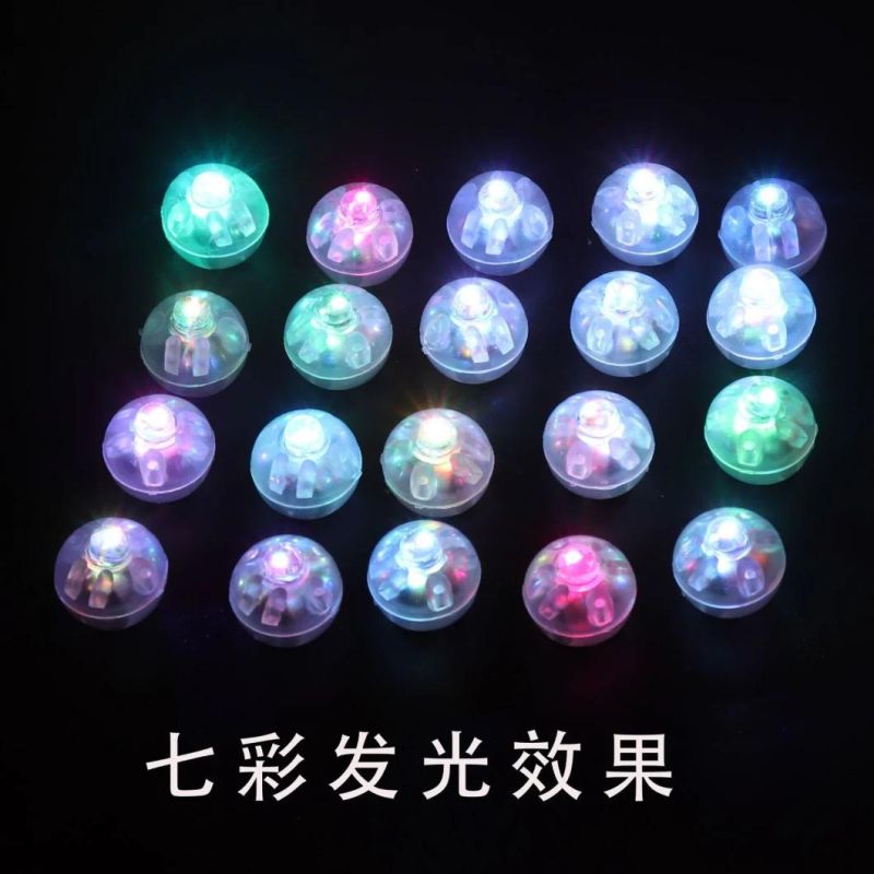 Small LED Balls Colorful Decoration Flash Balloon Lamp Light