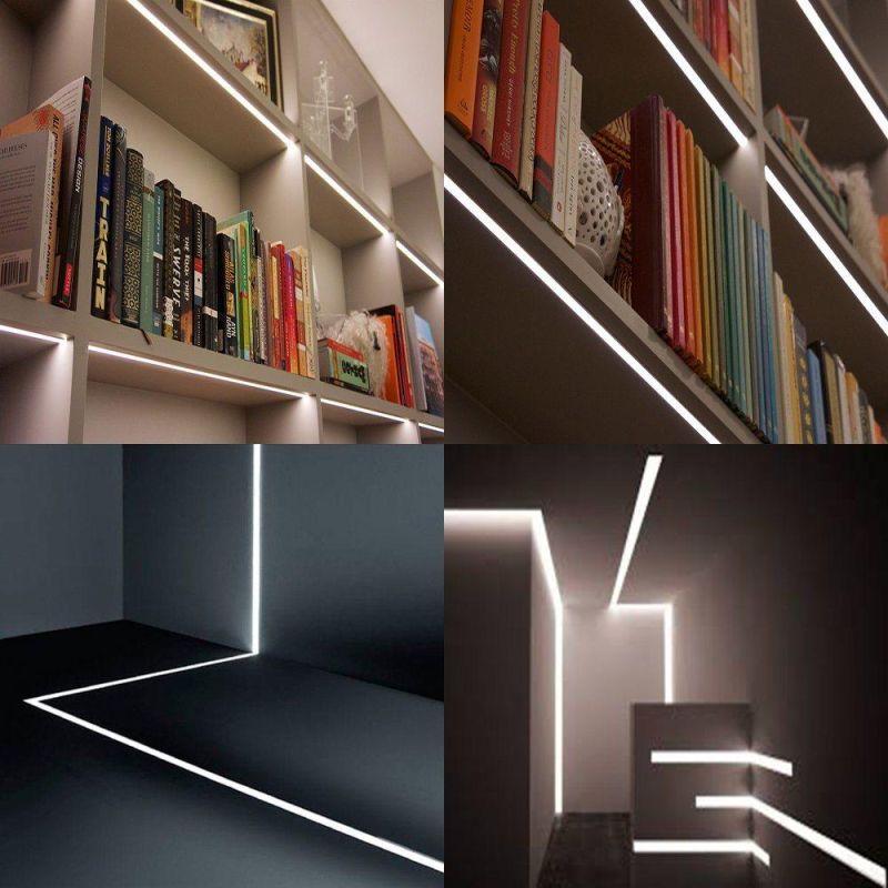 Shelf Light Super Slim Style Buit in Under Cabinet Light Aluminum Profile