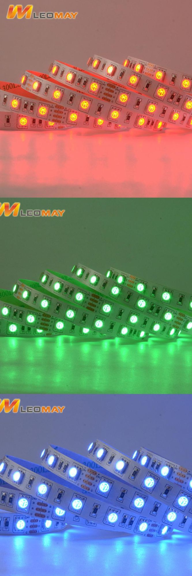 Wholesale Led Strip Light CE RoHS UL 14.4w 5050 RGB Led Strip 12V IP65 Waterproof Flexible Led Strip