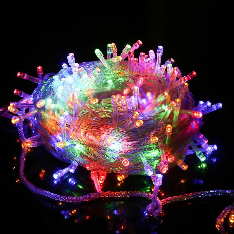 Decorations Waterproof Connectable Christmas LED Rubber String Lights