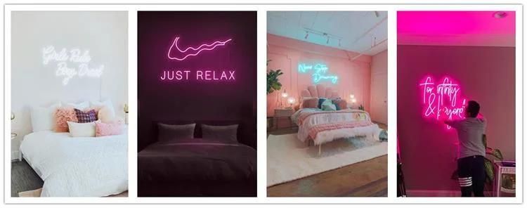 China Factory Price Quick Delivery Custom Flexible Colorful LED Lightning Bolt Neon Sign