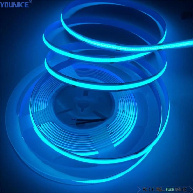 8mm Width 320LEDs/M Ra90 DC24V LED Flexible COB Strip