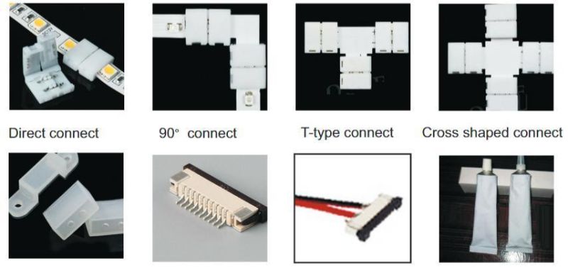 CRI 90 8mm 70LEDs High Brightness SMD LED 24V 2110 LED Light Strip