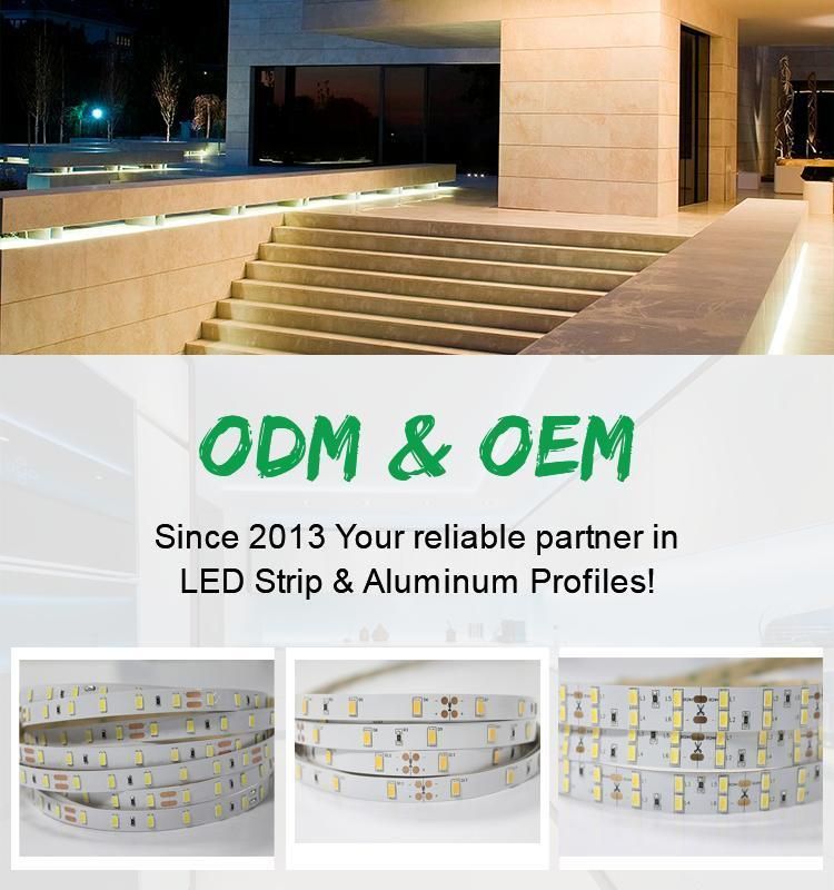 High Lumen 55-60lm/LED SMD 5630 White 5500K LED Strip