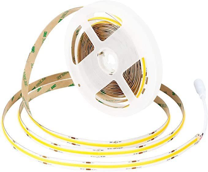 Dim to Warm COB Strip Tape Light Home TV Back Light SMD LED Strip Light