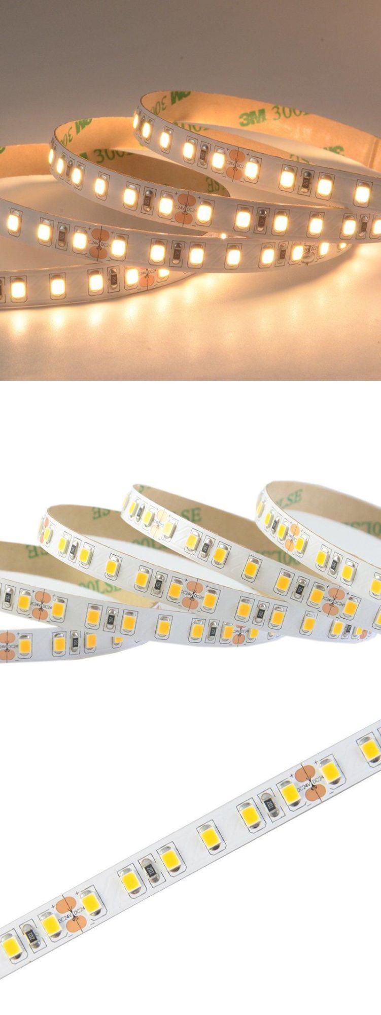 SMD2835 120LED/m 8mm LED Strip for Mirror Back Lighting Decoration