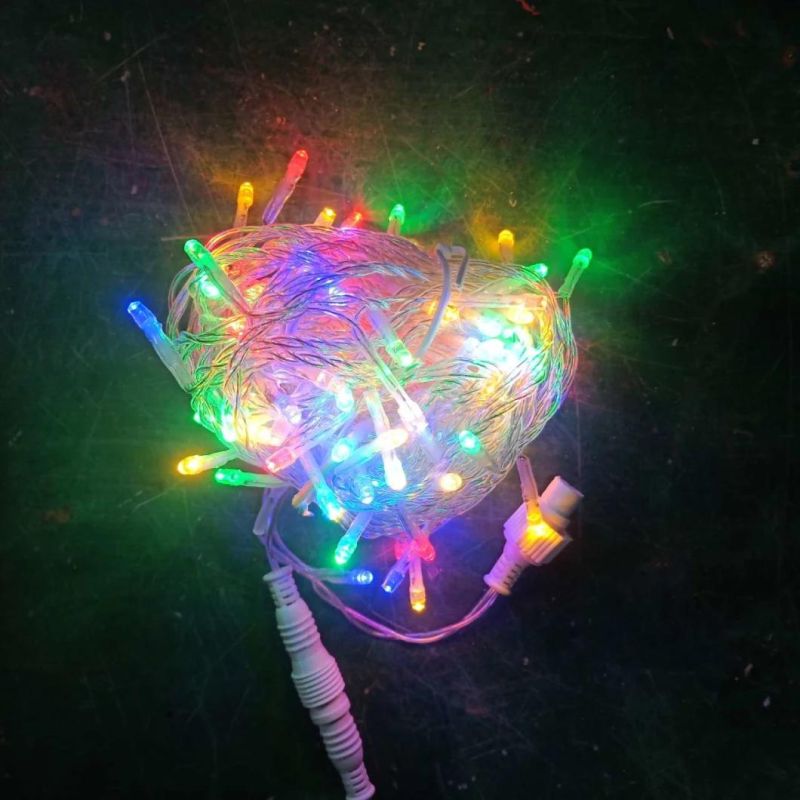 Festival Light Christmas Light Outdoor Lighting Clear Wire LED String Light