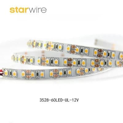 DC12V 60LED/M 300LEDs Reel 3528 SMD Flexible LED Strip