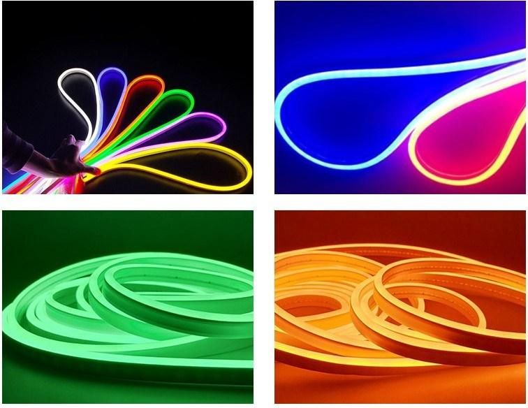 Waterproof IP68 SMD 2835 12V Soft Flexible Silicone Rubber LED Strip Tube Neon LED