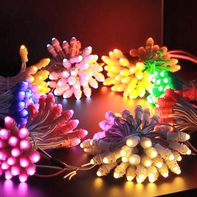 12V 9mm Pixel LED Light Colorful Christmas LED String Light