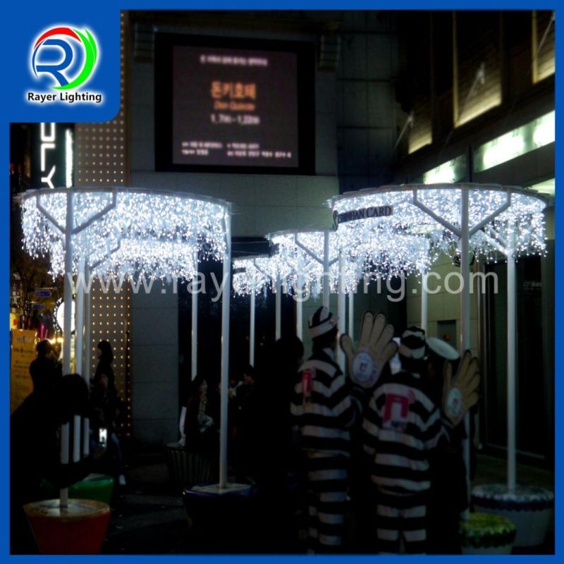 Customized Length LED Icicle String Lights for Christmas Decoration