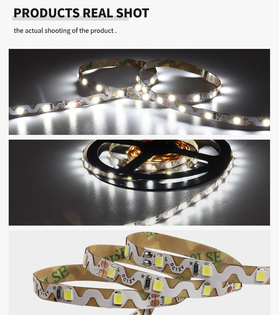 High Bright S Shape 2835 LED Strip with TUV CE RoHS