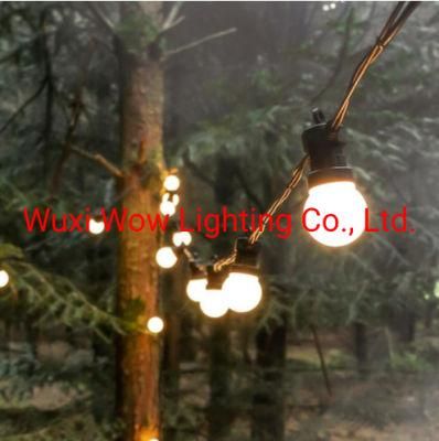 G50 Bulb Lamp String Can Be Connected to Outdoor Shopping Malls Waterproof Horse Running LED Lamp String Lamp Christmas Wedding Christmas Light