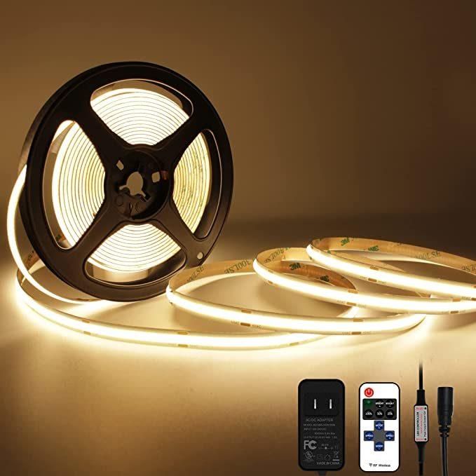 High Density Dimmable COB LED Strip Light Waterproof IP68 Flexible LED Strip