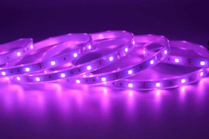 High Bright Mini Size RGB Color LED Flexible Strip Light for Advertising