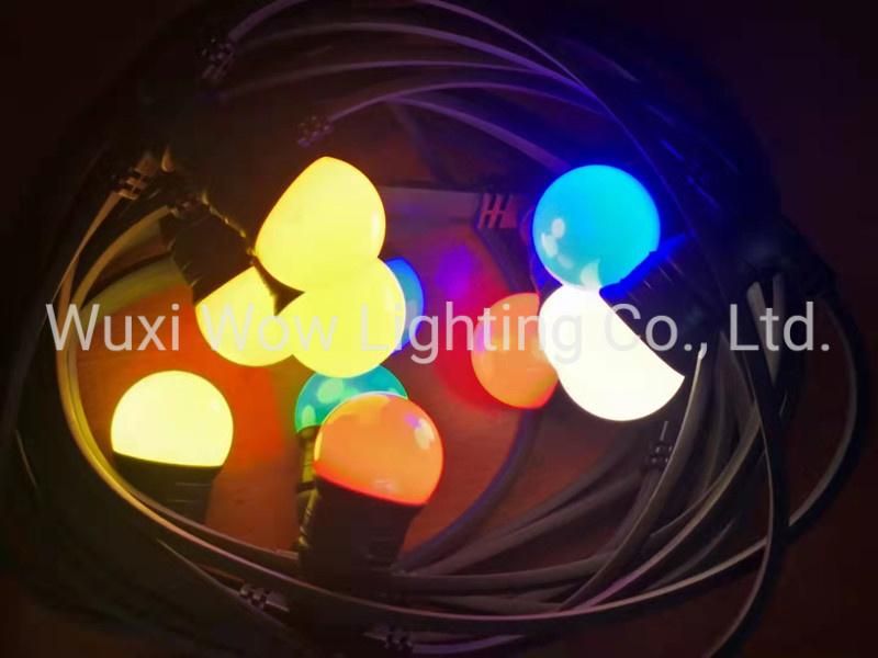 Party Decoration Light Chain E27 Suppliers of Garlands LED Globe Bulb LED Ball String Garland Outdoor String Light Outdoor