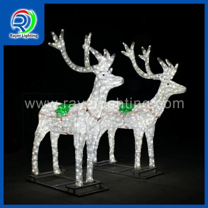 Lighting Unicorn Christmas Decoration Light Outdoor LED Motif Lights