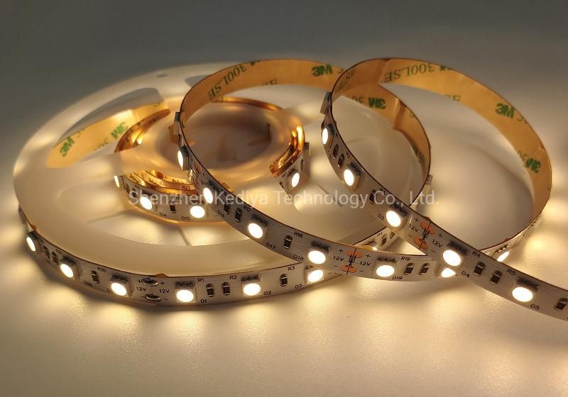 High Quality CRI80 CRI90 Non-Waterproof 300LEDs SMD 5050 Warm White/White/ DC12V/24V Flexible LED Strip Diode Tape Light