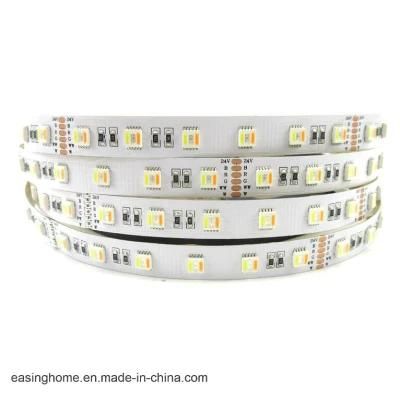 2017 Latest 12V 24V 60LEDs SMD5050 RGB CCT 5in1 LED Strip