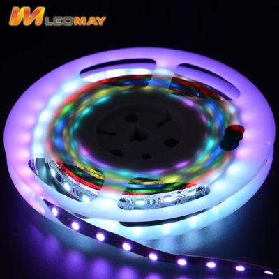 Waterproof RGB Full Color 5050 LED Ws2801 10mm LED Strips