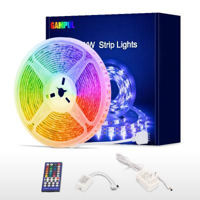 China Tape Lights 5m SMD RGB Christmas Strip Light