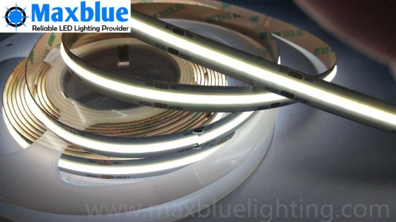 Long Lifetime Low Comsumption 24V 15W COB LED Strip Light