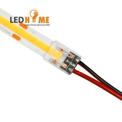 6/8/10mm Seamless Crystal Solder-Free Quick Connector for COB LED Strip