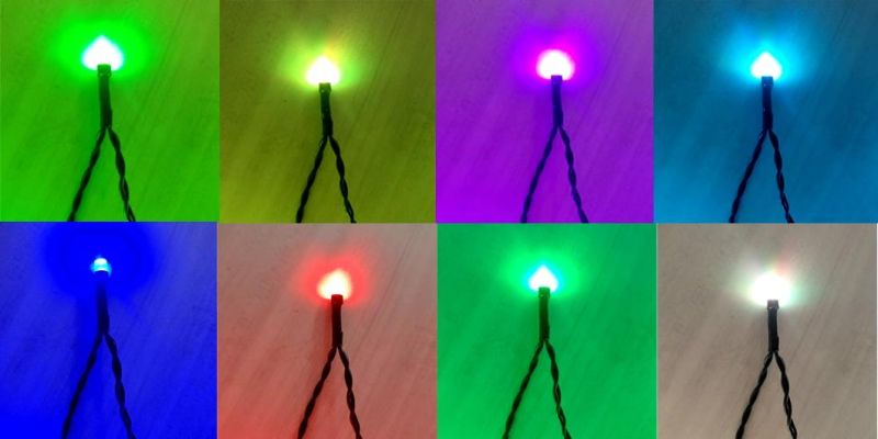 12 Modes RGB Color Changing Christmas LED String Light Fairy Light with Tuya Smart for Home Diwail Easter Wedding Decoration