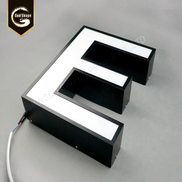 High Quality Metal Letters LED Back-Lit Alphabet for Decoration