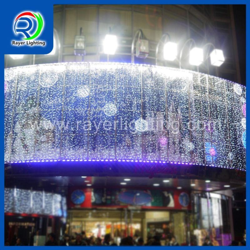 Falling Line Lights House Outside Festival Party Hall Mall Christmas Decorations LED Curtain Lights