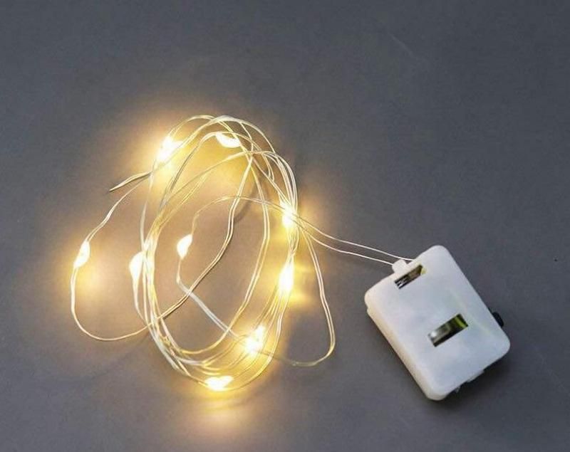 AAA AA AG13 Battery Case Powered LED String Light