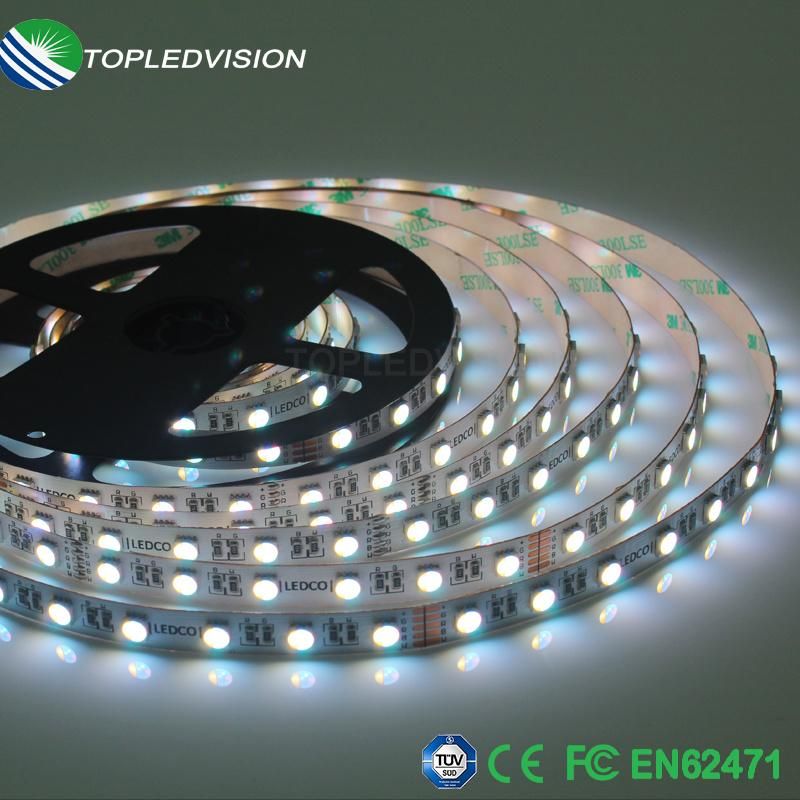 SMD5050 RGBW 60LEDs/M Flexible LED Strip for Indoor/Outdoor Light