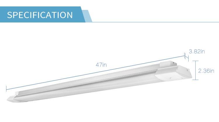 APP Control 230V 1.2m Supermarket Lighting with Bluetooth Speaker LED Shop Light