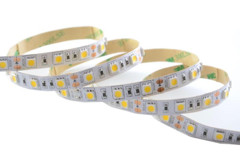 12V 72W SMD 5050 60LEDs white 2 Oz PCB LED Pasek/ LED ribbon light