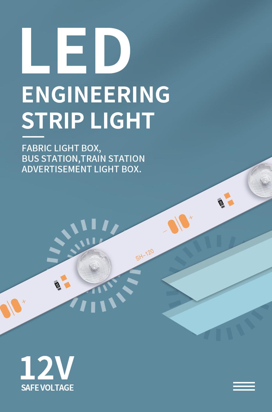 Customization LED Strip Bar Light Strip Subway Light Box 12V LED Strip