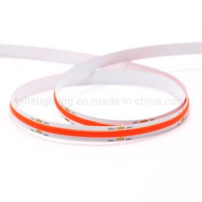 Flexible Fcob Light Strips 320LEDs No DOT Red Color for Indoor