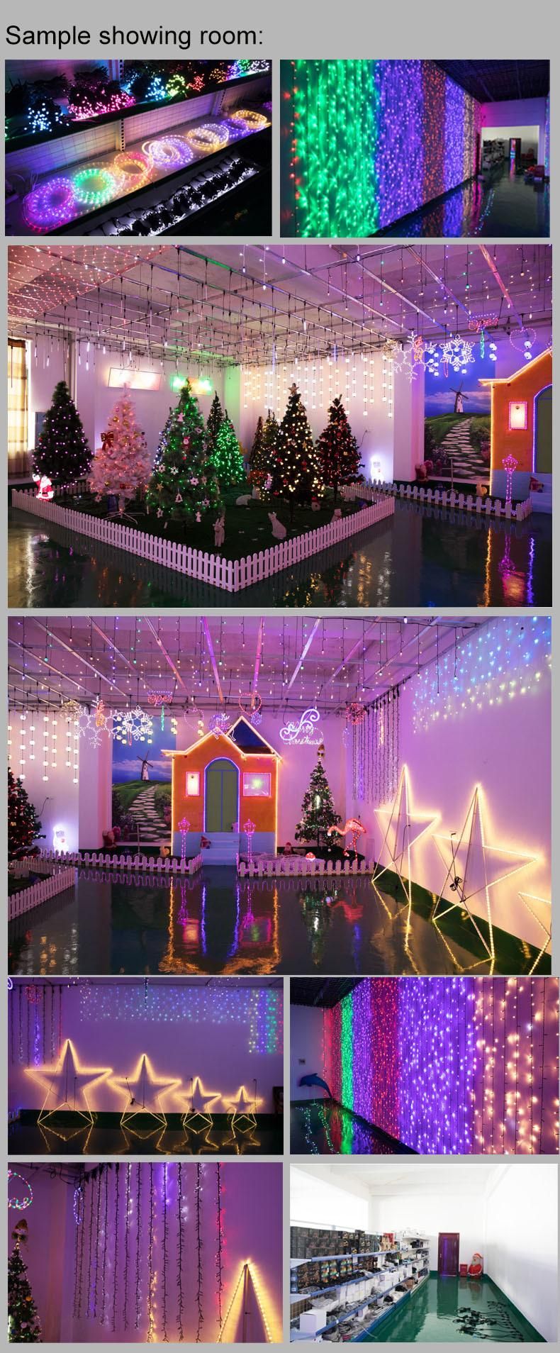 Holiday Ramadan Event Decor Wedding Home Garden Diwali Party Festoon Decoration IP65 Waterproof Christmas LED String Light