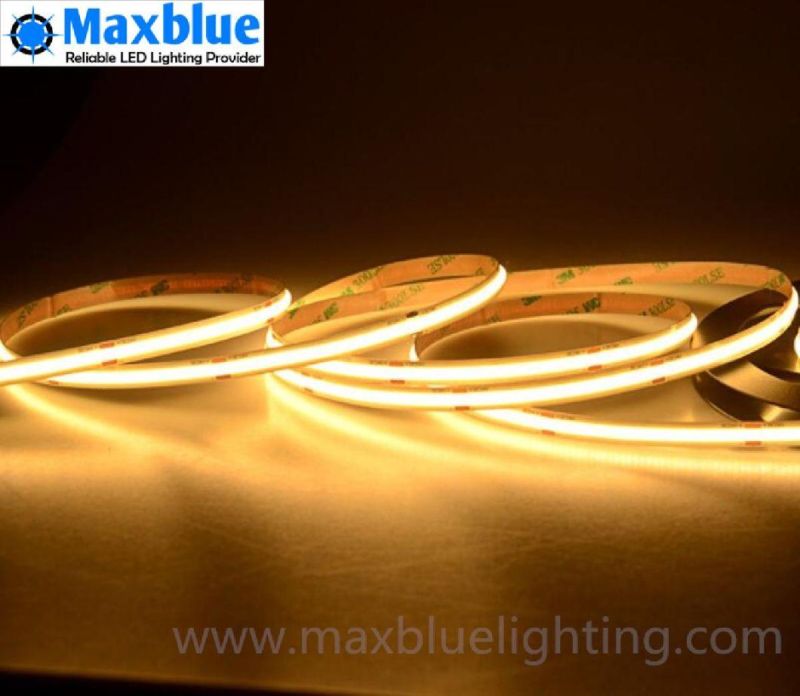 Long Lifetime Low Comsumption 24V 15W COB LED Strip Light