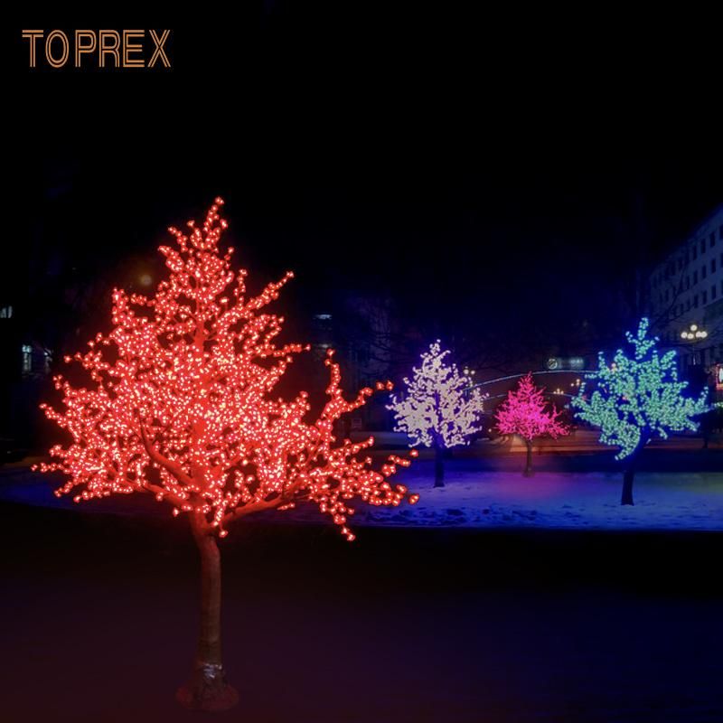 Festival Lighting Decorations LED Cherry Tree Light Outdoor