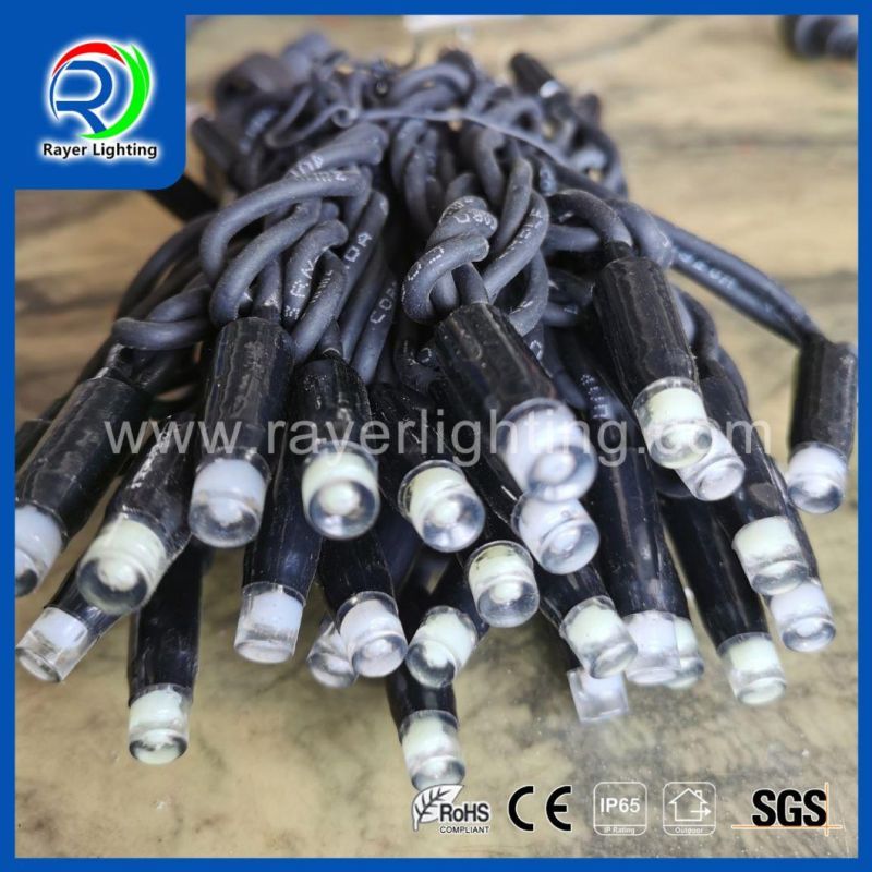 LED String Light LED Rubber Cable Waterproof Outdoor Holiday Lights