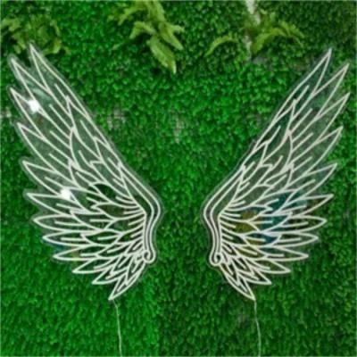 Custom Neon Sign Acrylic LED Neon Sign Angel Wings LED Neon Sign