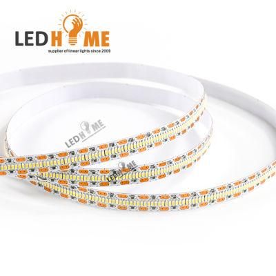 CRI 95 1808SMD 720LEDs Per Meter 3mm PCB Board LED Strip DC 24V White/Warm White Color IP20, IP65, IP68 Optional