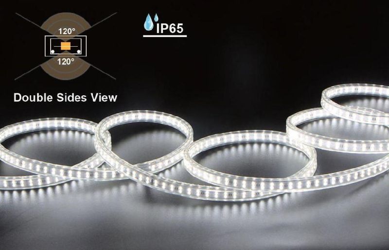 180LED*2 Double Side View 1500lm/M High Brightness 50m Roll LED Strip for Work Site Lighting