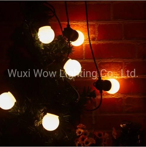 24vg50 Ball Bulb Lamp String LED Outdoor Running Horse Light Garden Garden Light Christmas Wedding Holiday Lights