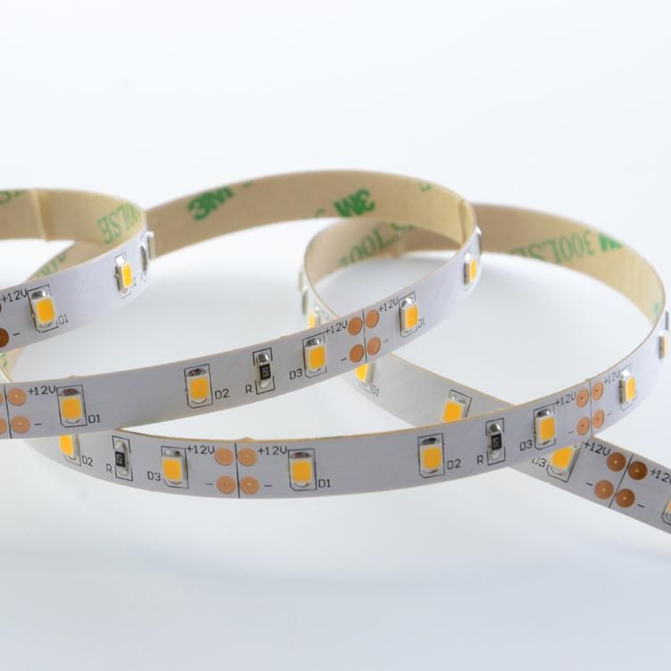 High Lumen SMD2835 60LEDs/m 12V 10mm Factory Price Flexible LED Strip Light