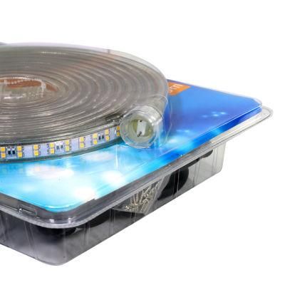 230V Work Light Construction Site Light LED Strip 2835-180 Linkable Design 5m Blister Kit with Plug